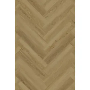 Charm Natural Oak Herringbone Hybrid Textured by null, a Hybrid Flooring for sale on Style Sourcebook