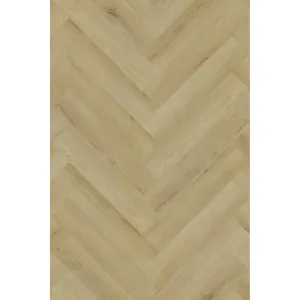 Charm Bleached Oak Herringbone Hybrid Textured by null, a Hybrid Flooring for sale on Style Sourcebook