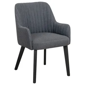 Lyon Fabric Dining Chair, Dark Grey by null, a Dining Chairs for sale on Style Sourcebook
