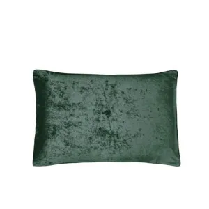 Morgan and Reid Sage Velvet Crushed Snuggle Fleece Pillowcase Pair by null, a Pillow Cases for sale on Style Sourcebook