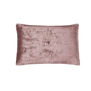 Morgan and Reid Shell Pink Velvet Crushed Snuggle Fleece Pillowcase Pair by null, a Pillow Cases for sale on Style Sourcebook