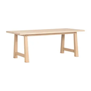 Sherine 200cm Oak Dining Table, Natural by null, a Dining Tables for sale on Style Sourcebook
