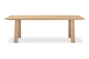 Cove V-Leg Dining Table, Oak, by Lounge Lovers by Lounge Lovers, a Dining Tables for sale on Style Sourcebook