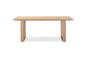 Cove U-Leg Dining Table, Oak, by Lounge Lovers by Lounge Lovers, a Dining Tables for sale on Style Sourcebook