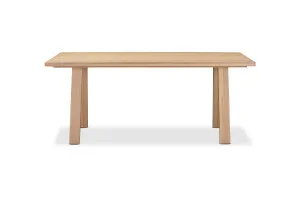 Cove V-Leg Dining Table, Oak, by Lounge Lovers by Lounge Lovers, a Dining Tables for sale on Style Sourcebook
