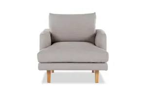 Hampton MKII Modern Armchair, Grey, by Lounge Lovers by Lounge Lovers, a Chairs for sale on Style Sourcebook