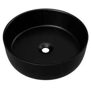 Allure Basin 360mm Black Matt by Timberline, a Basins for sale on Style Sourcebook
