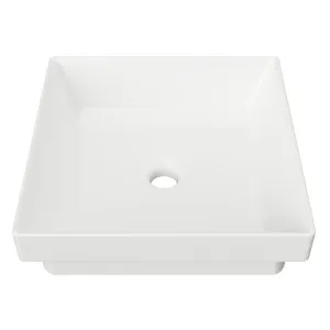 Arcade Basin 400mm White Gloss by Timberline, a Basins for sale on Style Sourcebook