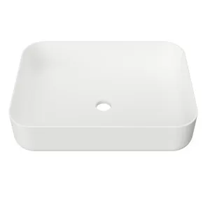 Enchant Basin 500mm White Matt by Timberline, a Basins for sale on Style Sourcebook