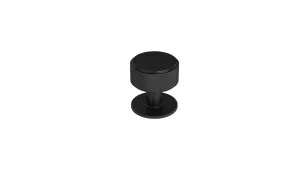 Duke Knob 35mm Black Handle by Timberline, a Laundry Accessories for sale on Style Sourcebook