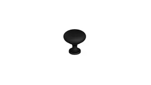 Round Knob 26mm Black Handle by Timberline, a Laundry Accessories for sale on Style Sourcebook