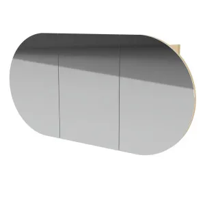Ballad Shaving Cabinet 1200mm Three Door Gold Collection by Timberline, a Vanity Mirrors for sale on Style Sourcebook