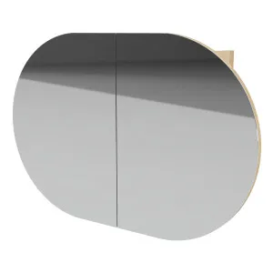 Ballad Shaving Cabinet 900mm Double Door Gold Collection by Timberline, a Vanity Mirrors for sale on Style Sourcebook