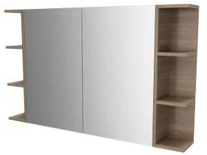 Boston Shaving Cabinet 1200mm Double Door Gold Collection by Timberline, a Vanity Mirrors for sale on Style Sourcebook