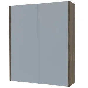 Denver Shaving Cabinet 600mm Double Door Gold Collection by Timberline, a Vanity Mirrors for sale on Style Sourcebook