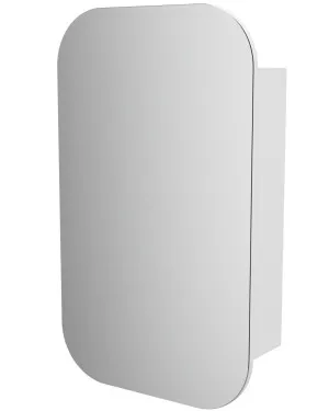 Jazz Arch Shaving Cabinet 600mm Single Door Platinum Collection by Timberline, a Vanity Mirrors for sale on Style Sourcebook
