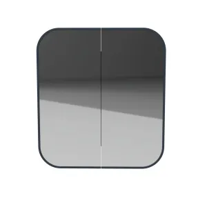 Jazz Arch Frame Shaving Cabinet 930mm Double Door Platinum Collection by Timberline, a Vanity Mirrors for sale on Style Sourcebook