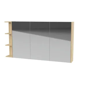 New York Shaving Cabinet 1350mm Right Three Door Gold Collection by Timberline, a Vanity Mirrors for sale on Style Sourcebook
