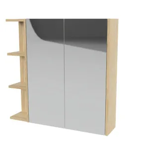 New York Shaving Cabinet 750mm Right Double Door Gold Collection by Timberline, a Vanity Mirrors for sale on Style Sourcebook