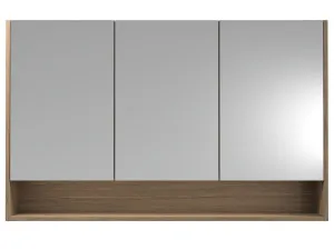 Sanremo Shaving Cabinet 1200mm Three Door Gold Collection by Timberline, a Vanity Mirrors for sale on Style Sourcebook