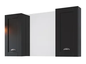 Victoria Shaving Cabinet 1200mm Single Mirror Gold Collection by Timberline, a Vanity Mirrors for sale on Style Sourcebook