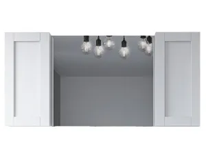 Victoria Shaving Cabinet 1500mm Single Mirror Gold Collection by Timberline, a Vanity Mirrors for sale on Style Sourcebook