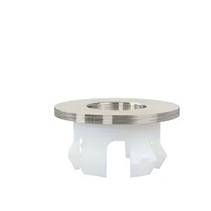 Overflow Ring Brushed Nickel by Timberline, a Traps & Wastes for sale on Style Sourcebook