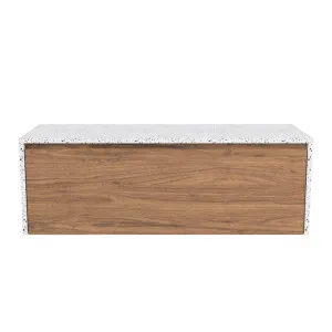 Ainsworth Vanity 1200mm Centre Bowl SilkSurface Waterfall WG AC Top Wall hung by Timberline, a Vanities for sale on Style Sourcebook