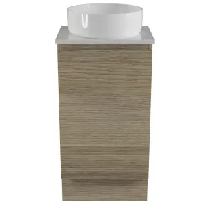 Billie Vanity 450mm Centre WG Basin SilkSurface AC Top Floor standing by Timberline, a Vanities for sale on Style Sourcebook