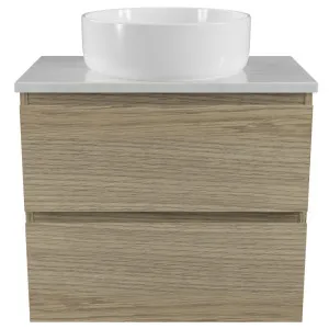 Billie Vanity 600mm Centre WG Basin SilkSurface AC Top Wall hung by Timberline, a Vanities for sale on Style Sourcebook