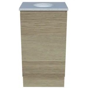 Billie Vanity 450mm Centre WG Basin SilkSurface UC Top Floor standing by Timberline, a Vanities for sale on Style Sourcebook