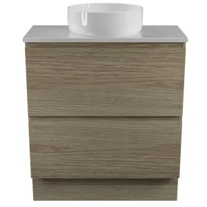 Billie Vanity 750mm Centre WG Basin SilkSurface AC Top Floor standing by Timberline, a Vanities for sale on Style Sourcebook