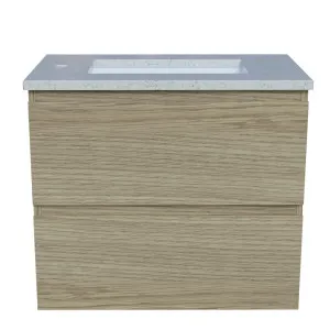 Billie Vanity 600mm Centre WG Basin SilkSurface UC Top Wall hung by Timberline, a Vanities for sale on Style Sourcebook