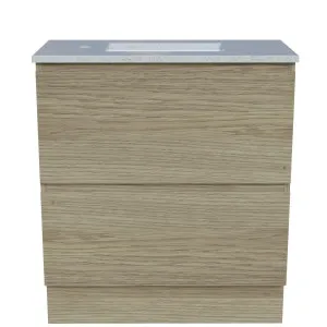 Billie Vanity 750mm Centre WG Basin SilkSurface UC Top Floor standing by Timberline, a Vanities for sale on Style Sourcebook