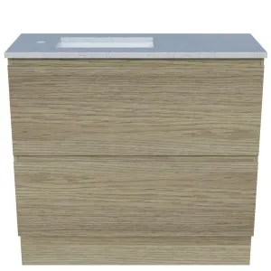 Billie Vanity 900mm Left WG Basin SilkSurface UC Top Floor standing by Timberline, a Vanities for sale on Style Sourcebook