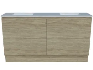 Billie Vanity 1500mm Double WG Basins SilkSurface UC Top Floor standing by Timberline, a Vanities for sale on Style Sourcebook