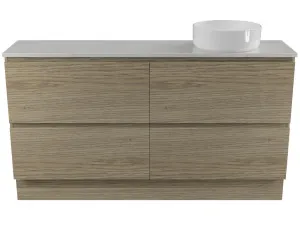 Billie Vanity 1500mm Right WG Basin SilkSurface AC Top Floor standing by Timberline, a Vanities for sale on Style Sourcebook