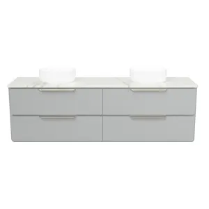 Colby Vanity 1800mm Centre WG Basin SilkSurface AC Top Wall hung by Timberline, a Vanities for sale on Style Sourcebook