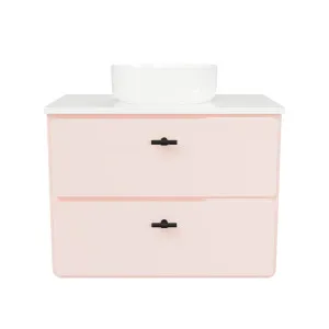 Colby Vanity 750mm Centre WG Basin SilkSurface AC Top Wall hung by Timberline, a Vanities for sale on Style Sourcebook