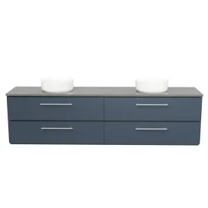 Colby Vanity 2100mm Centre WG Basin SilkSurface AC Top Wall hung by Timberline, a Vanities for sale on Style Sourcebook