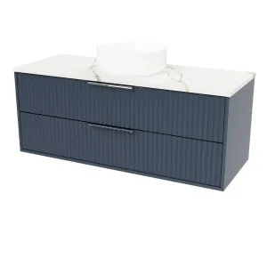 Emmett Vanity 1200mm Centre WG Basin SilkSurface AC Top Wall hung by Timberline, a Vanities for sale on Style Sourcebook