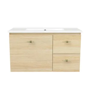 Florida Ensuite Vanity 800mm Centre Bowl Urban Top Wall hung by Timberline, a Vanities for sale on Style Sourcebook