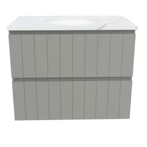 Henley Vanity 750mm Centre WG Basin SilkSurface UC Top Wall hung by Timberline, a Vanities for sale on Style Sourcebook