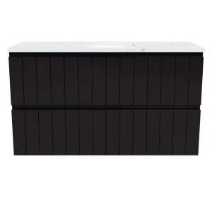 Henley Vanity 1050mm Centre WG Basin SilkSurface UC Top Wall hung by Timberline, a Vanities for sale on Style Sourcebook