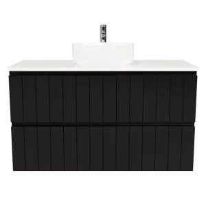 Henley Vanity 1050mm Centre WG Basin SilkSurface AC Top Wall hung by Timberline, a Vanities for sale on Style Sourcebook