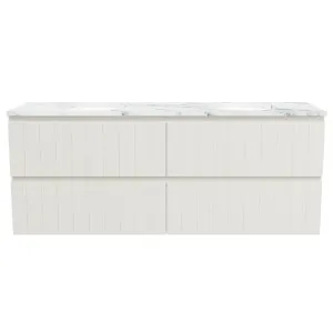 Henley Vanity 1500mm Double WG Basins SilkSurface UC Top Wall hung by Timberline, a Vanities for sale on Style Sourcebook