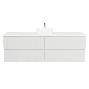 Henley Vanity 1800mm Centre WG Basin SilkSurface AC Top Wall hung by Timberline, a Vanities for sale on Style Sourcebook