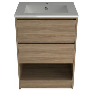 Kansas Vanity 600mm Centre Bowl Alpha Top Floor standing by Timberline, a Vanities for sale on Style Sourcebook
