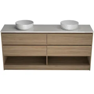 Kansas Vanity 1800mm Double WG Basins SilkSurface AC Top Floor standing by Timberline, a Vanities for sale on Style Sourcebook