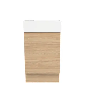 Lottie Vanity 480mm Left Bowl Liberty Top Floor standing by Timberline, a Vanities for sale on Style Sourcebook
